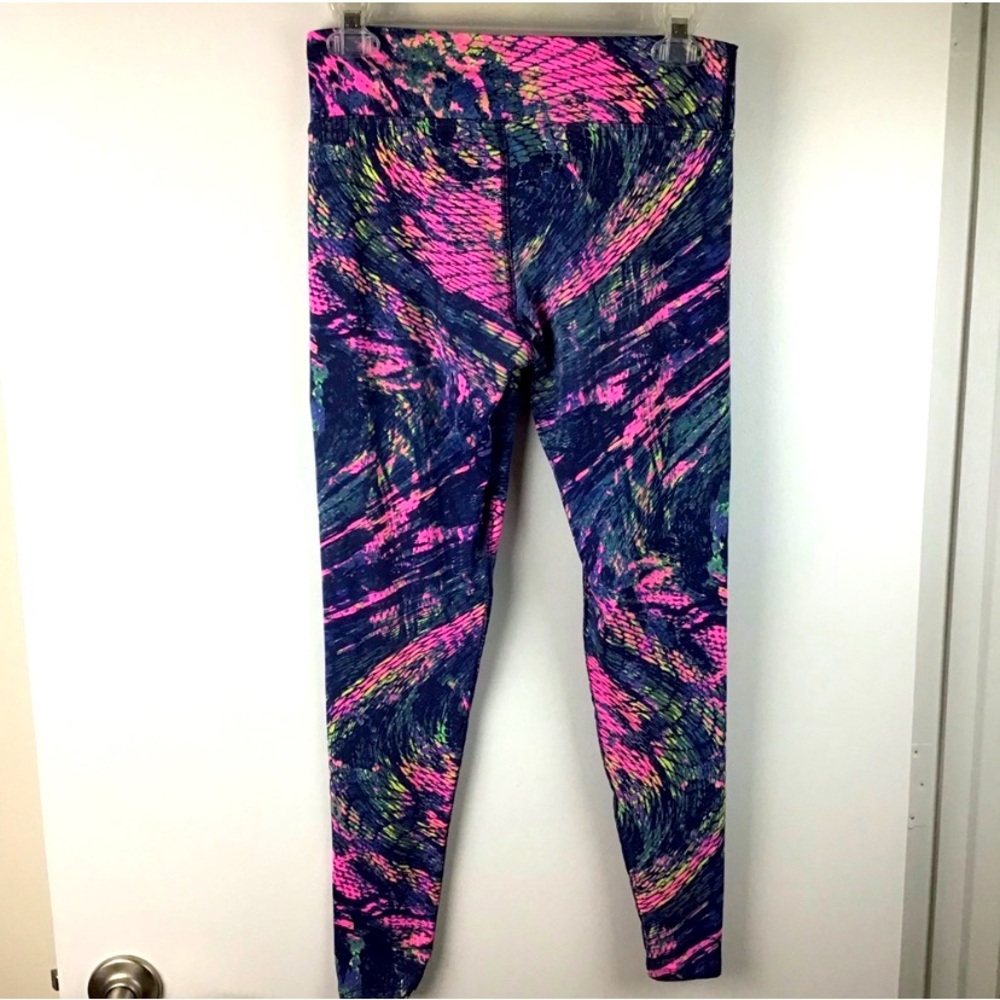 DONAJO Multicolored Neon Full Length Leggings